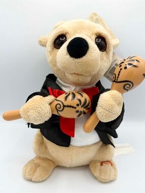 Cuddle Barn Chuey Bamba Singing Chihuahua Dog Animated Plush Toy Hot Hot